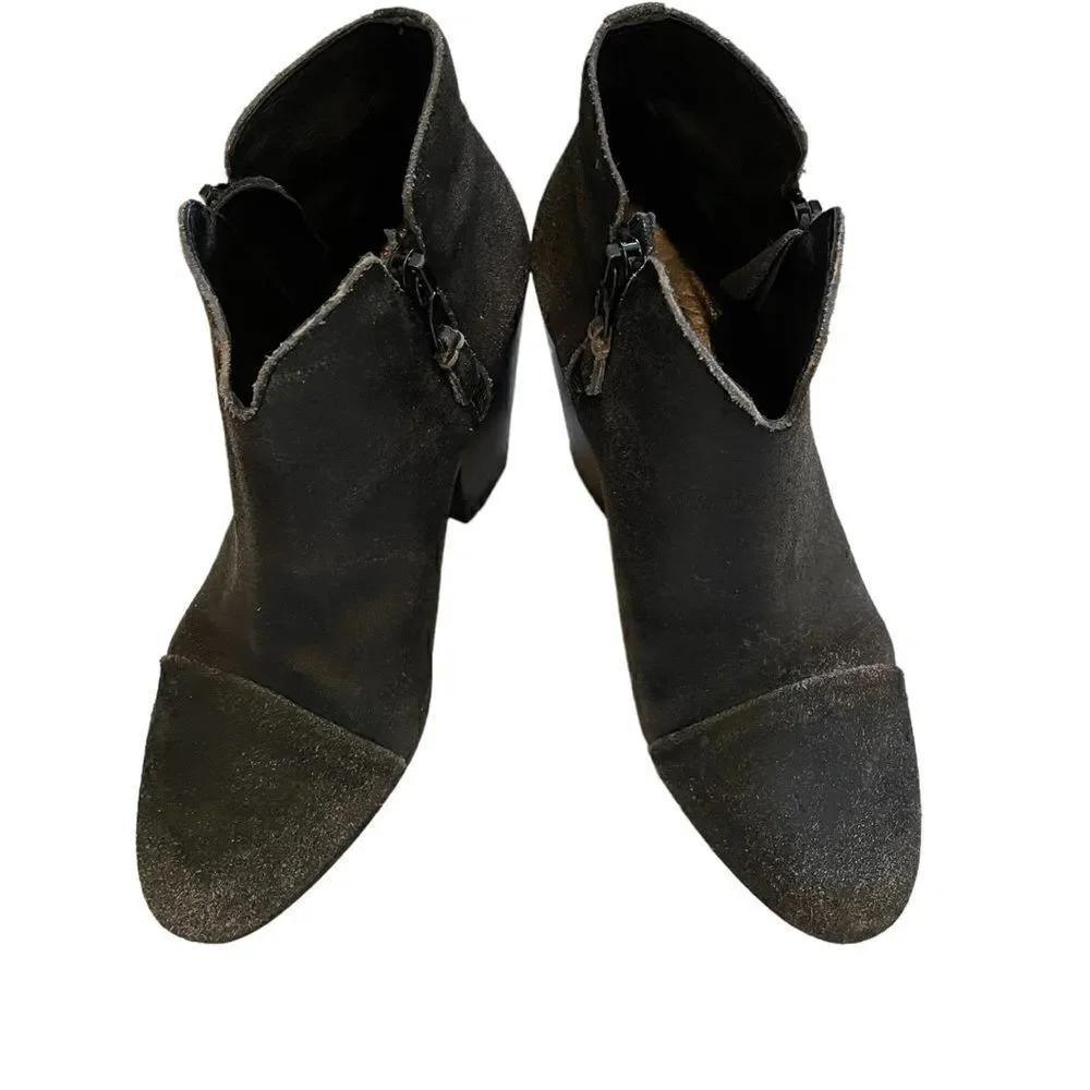 Rag & Bone Margot Distressed Ankle Boots 40 US 10